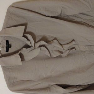 Latte Ruffled Blouse